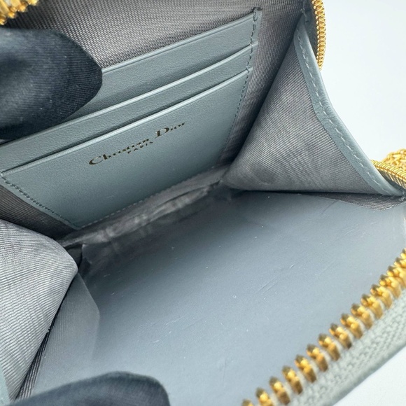 Christian Dior 30 Montaigne Call'in Phone Holder Oblique Jacquard Bucket Bag - Picture 8 of 15